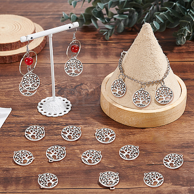 60Pcs Tibetan Style Alloy Pendants TIBEP-SC0002-10-1