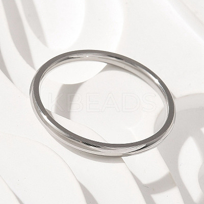 304 Stainless Steel Plain Band Rings STAS-I160-E03-P-1