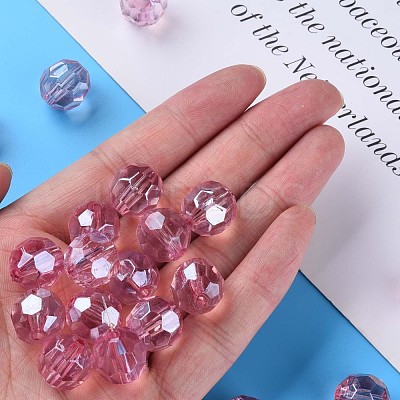 Transparent Acrylic Beads MACR-S373-101-P07-1