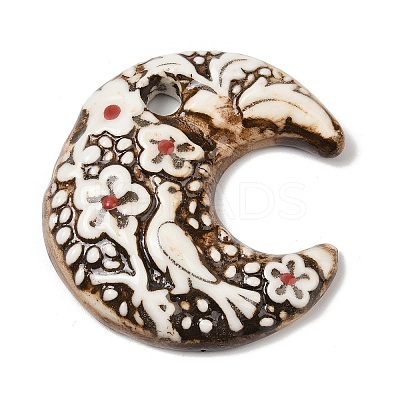 Handmade Porcelain Big Pendants LS-PORC-Z003-01F-1