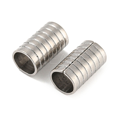Non-Tarnish 201 Stainless Steel Tube Beads STAS-Z049-07P-1