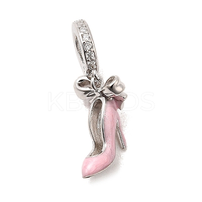 925 Sterling Silver European Dangle Charms STER-Z013-06P-1