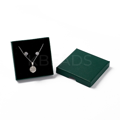 Paper with Sponge Mat Necklace Boxes OBOX-G018-01B-01-1