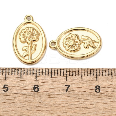 304 Stainless Steel Pendants STAS-I358-12G-09-1