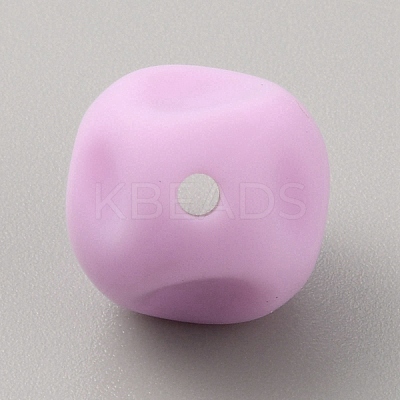 Cube Food Grade Eco-Friendly Silicone Beads SIL-TAC0003-11T-1