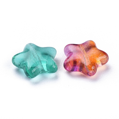 Electroplate Czech Glass Beads X-LAMP-D180-19-1