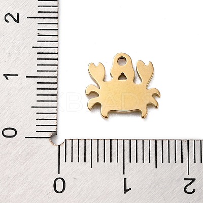 Ion Plating(IP) 201 Stainless Steel Charms STAS-A101-01A-04G-1