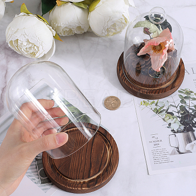 1Pc Glass Dome Cover AJEW-SC0002-60A-04-1