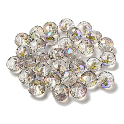 Electroplate Glass Beads EGLA-Z004-01B-02-1