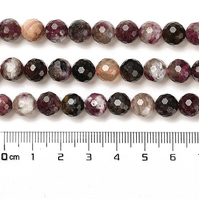 Natural Multicolor Tourmaline Beads Strands G-K345-A01-02-1