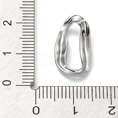 Non-Tarnish 304 Stainless Steel Linking Rings STAS-M323-46P-1