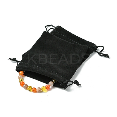 30Pcs Rectangle Velvet Pouches TP-FS0001-02A-1
