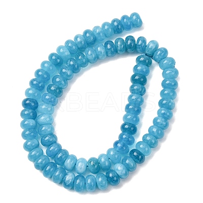 Natural White Jade Beads Strands G-E507-01-07-1