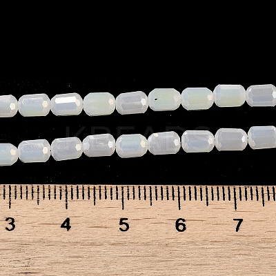 Electroplate Glass Beads Strands EGLA-D031-01D-1
