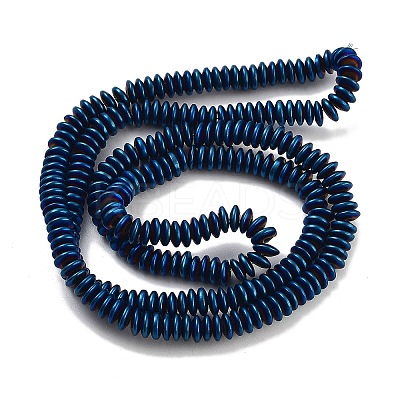 Electroplated Synthetic Non-magnetic Hematite Beads Strands G-P545-A01-01D-1