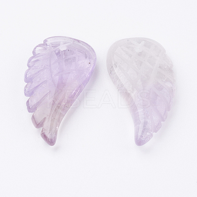 Natural Amethyst Pendants G-E435-B-10-1