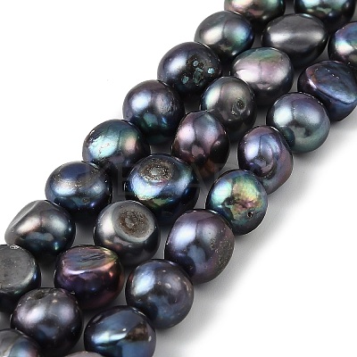 Natural Cultured Freshwater Pearl Beads Strands PEAR-P064-19L-01A-1