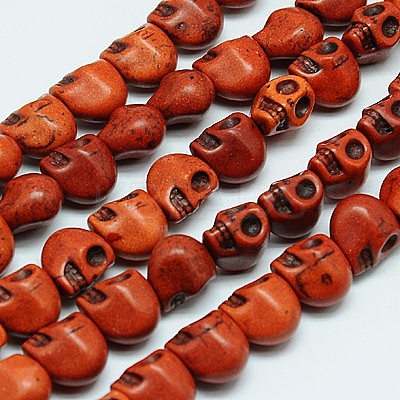 Synthetic Turquoise Beads Strands TURQ-G113-10x12mm-02-1
