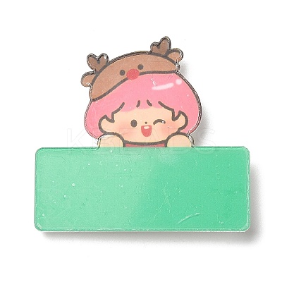 Christmas Theme Acrylic Brooch LS-JEWB-E024-02P-03-1