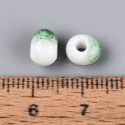 Handmade Crackle Porcelain Beads PORC-Q008-06A-05-1