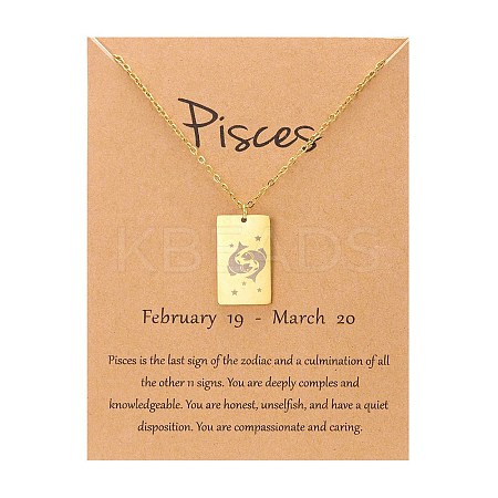 Twelve Constellations Pendants Necklaces PW-WG2D875-06-1