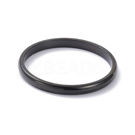 2mm Polished Plain Dome Finger Ring for Girl Women RJEW-C012-05F-EB-1