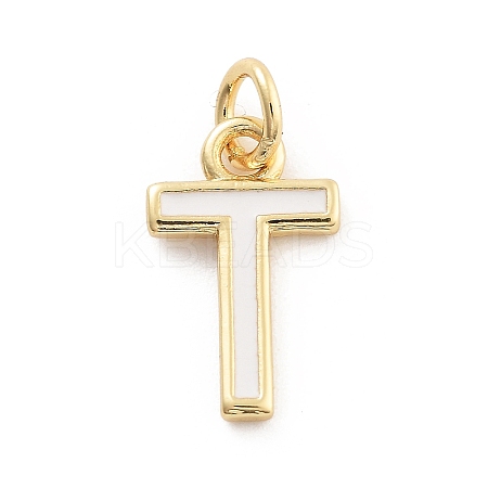 Rack Plating Brass Pendants KK-C065-05T-G-1