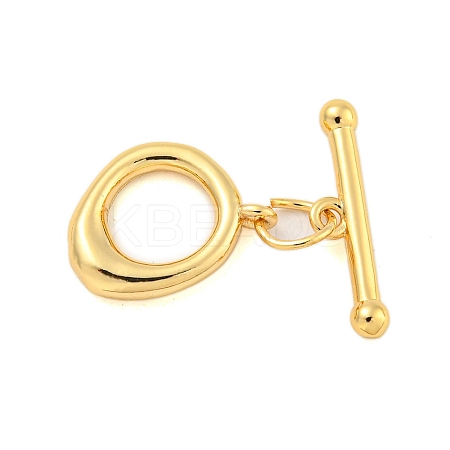 Brass Toggle Clasps LS-KK-A223-09G-1