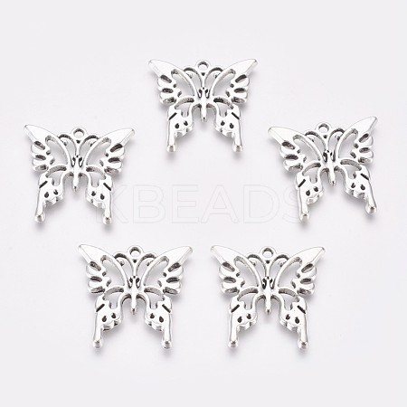 Tibetan Style Alloy Pendants TIBEP-A8788-S-LF-1