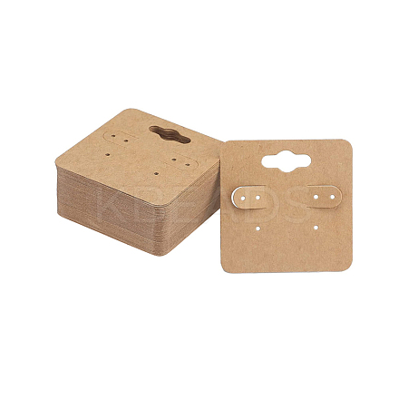 100Pcs Paper Earring Display Cards CDIS-DJ0001-15C-1