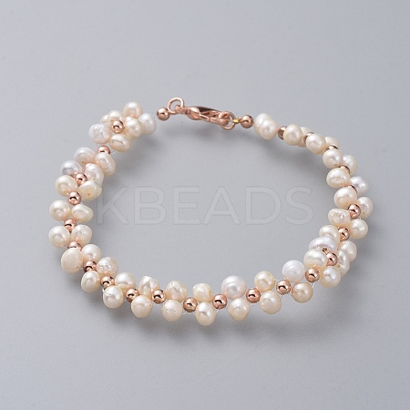 Beaded Bracelets BJEW-JB04750-02-1