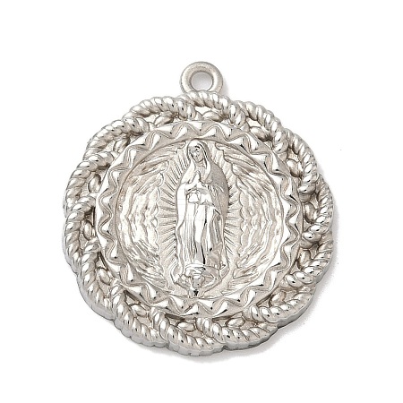 304 Stainless Steel Pendants STAS-G371-02P-01-1