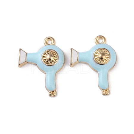 Alloy Enamel Pendants ENAM-R149-11B-G-1