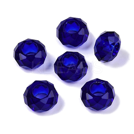 Glass European Beads X-GDA007-25-1