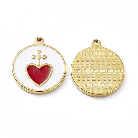 PVD Vacuum Plating 201 Stainless Steel Pendants STAS-J401-VC1028-1