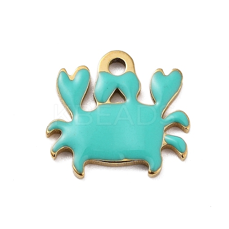 Ion Plating(IP) 201 Stainless Steel Charms STAS-A101-01A-04G-1