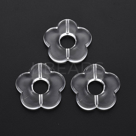 Transparent Acrylic Beads LS-TACR-T003-17A-01-1