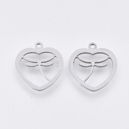 Non-Tarnish 201 Stainless Steel Pendants STAS-T044-133P-1