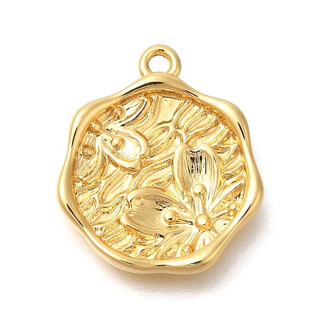 Brass Pendants KK-H507-02G-1