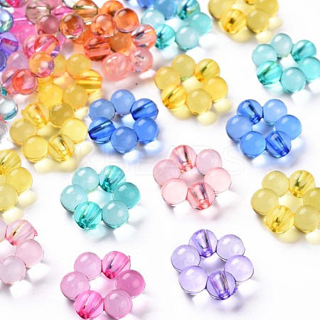 Transparent Acrylic Bead Frames TACR-S153-01A-M-1