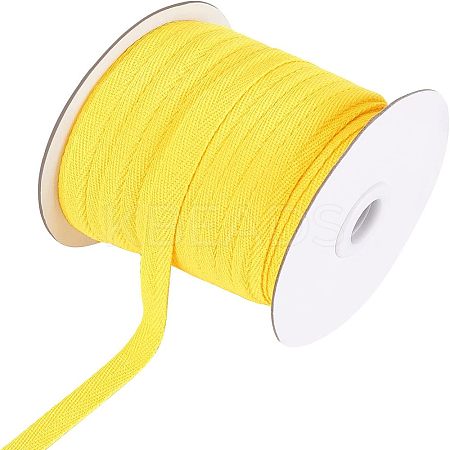 Cotton Twill Tape Ribbons OCOR-WH0058-35K-1