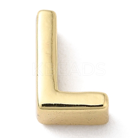 Rack Plating Brass Slide Charms KK-M254-15G-L-1