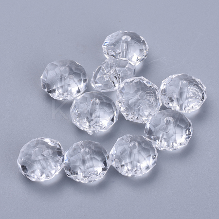 Transparent Acrylic Beads TACR-Q258-22mm-V01-1