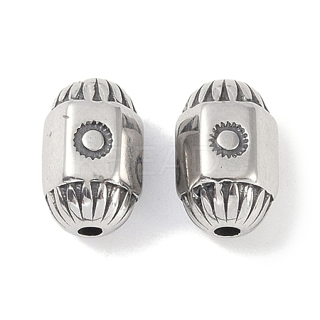 16 Surgical Stainless Steel Beads STAS-P362-37AS-1