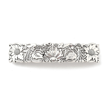 Alloy Retro Hair Barrettes AJEW-K048-04AS-1