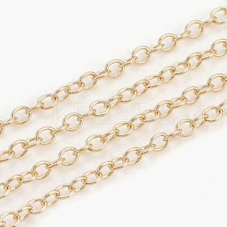 Brass Cable Chains CHC-S003-12G-1