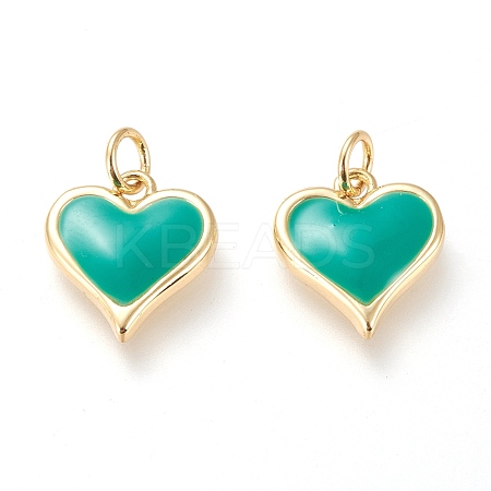 Real 18K Gold Plated Brass Charms LS-KK-L006-019B-1