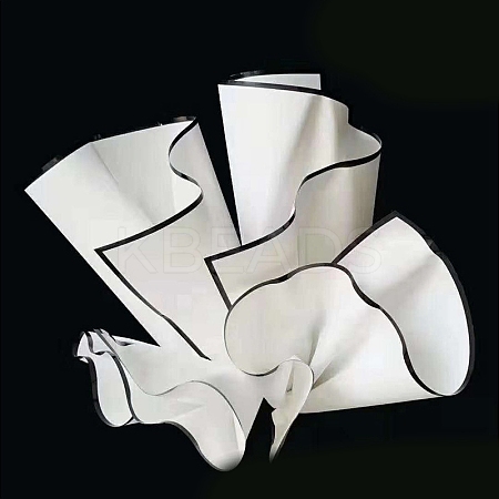 20 Sheets Waterproof Plastic Gift Wrapping Paper PAAG-PW0001-019B-1