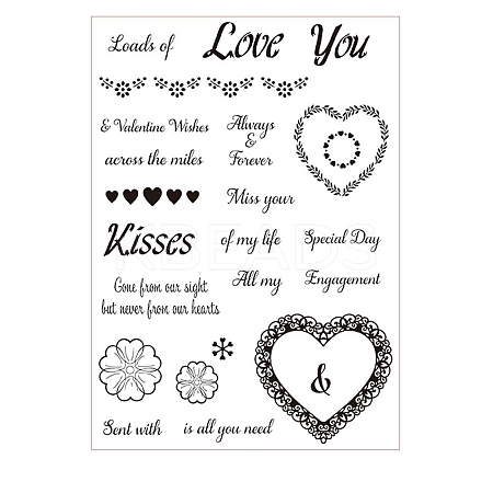 Valentine's Day Love Silicone Stamps PW-WG8ABC7-01-1