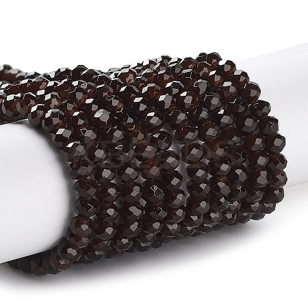 Baking Paint Imitation Jade Glass Bead Strands DGLA-A034-J4MM-A11-1